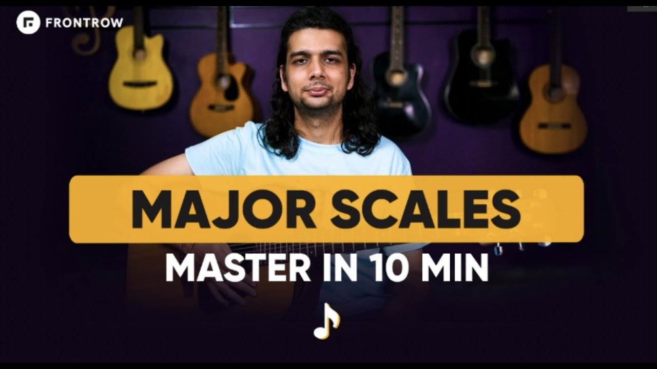 Unlocking MAJOR SCALE for BEGINNERS - Music Theory | Guitar Lesson - How To | @FrontRow Music