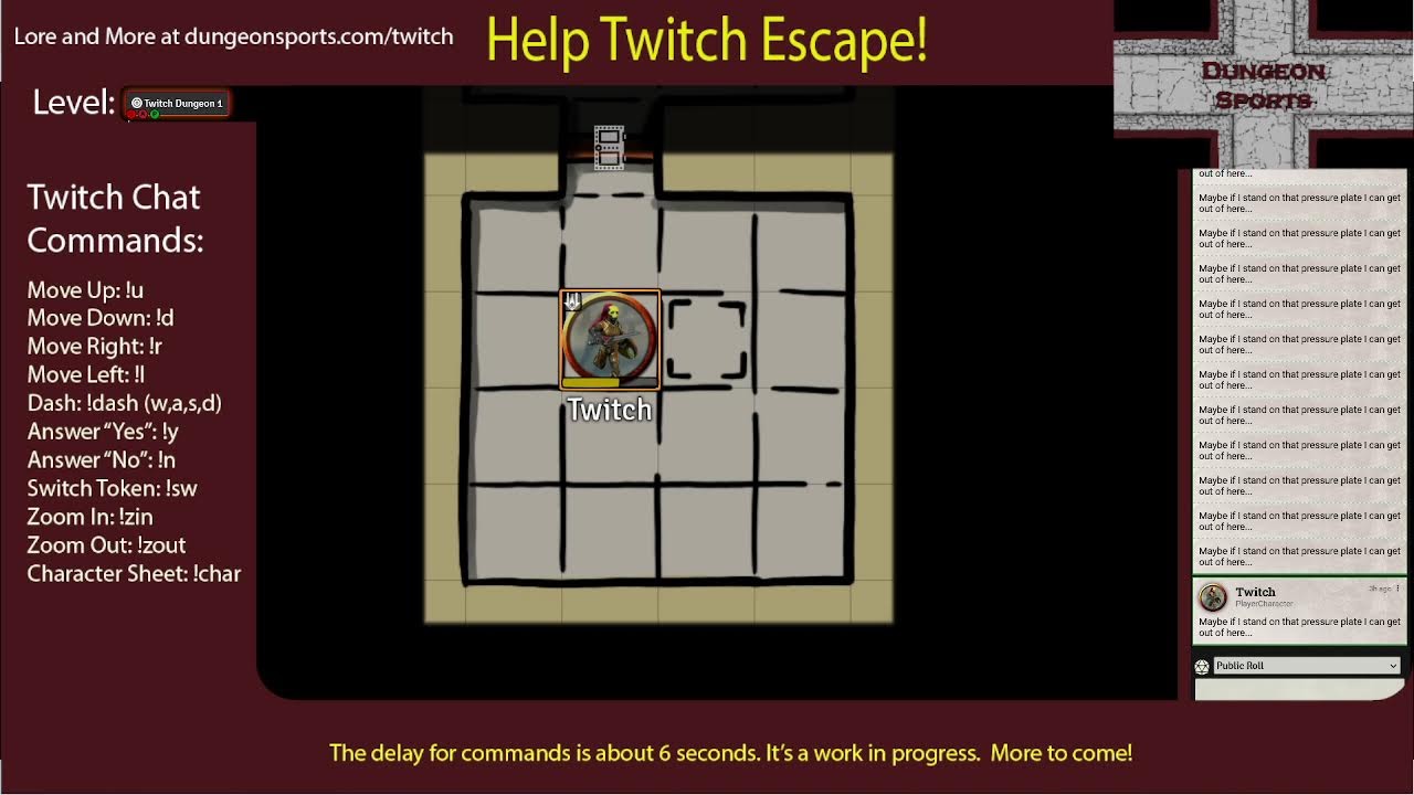 TWITCH Plays D&D - 99% of Twitchers Won't Get Out of the First Room!