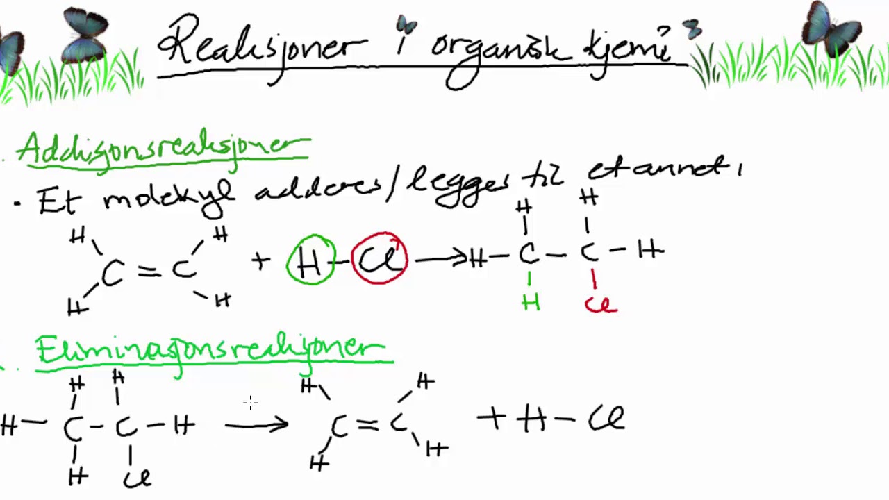 Reaksjonsmekanismer i organisk kjemi