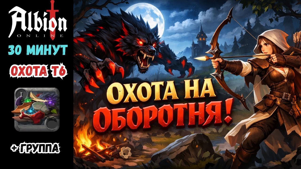 ОХОТА 30 минут СОЛО или ПАТИ? 🐺 Охота на мифических существ в Albion Online | Где больше серебра?