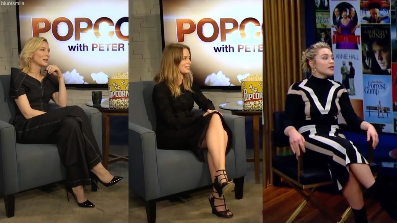 emily blunt, cate blanchett & florence pugh singing dream a little dream of..