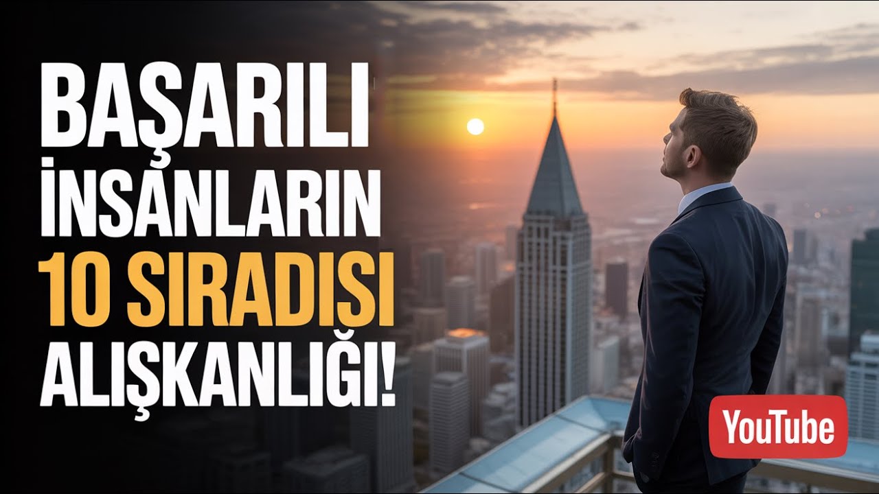 🎯 Başarılı İnsanların 10 Sıradışı Alışkanlığı! | Her Güne Kazanma Ritüeli