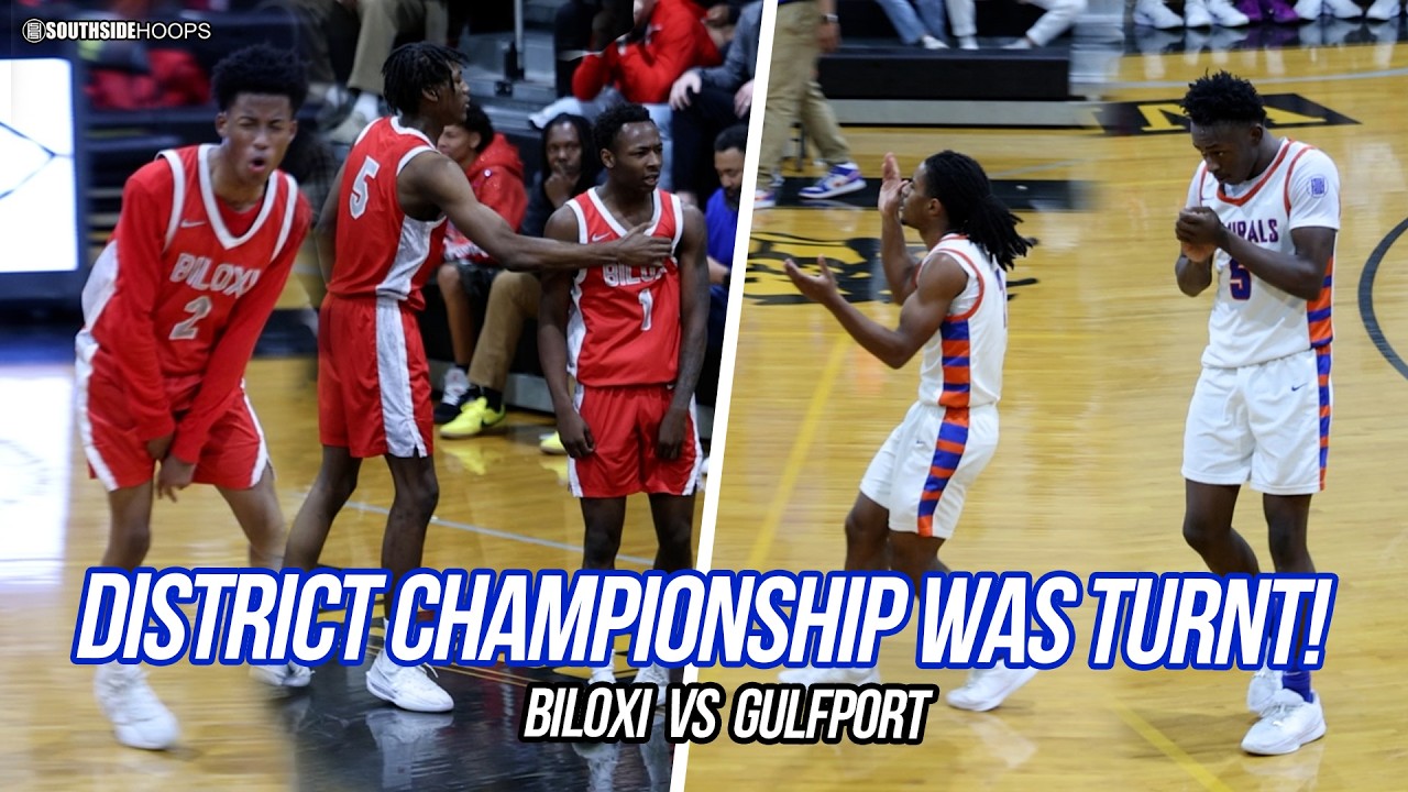 District Championship Rivalry Game got HEATED! Biloxi vs Gulfport Full Game Highlights