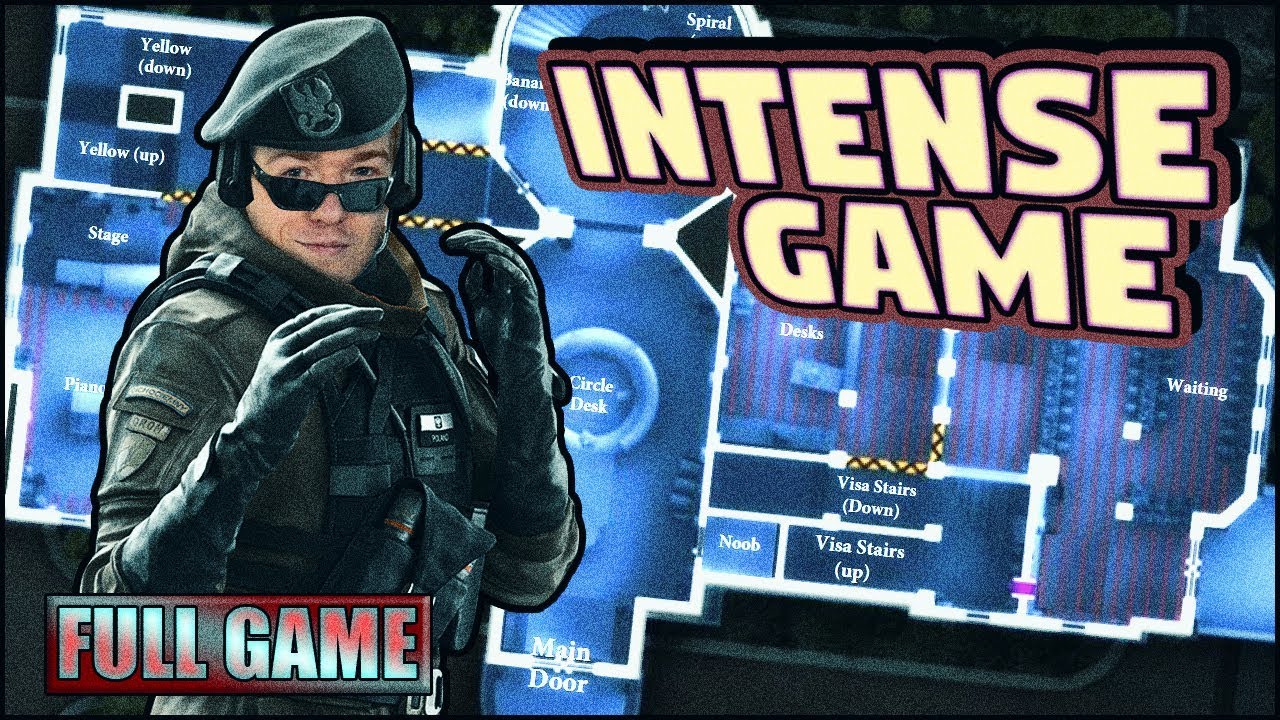 INTENSE CONSULATE GAME (FULL GAME - Go4) | Rainbow Six Siege