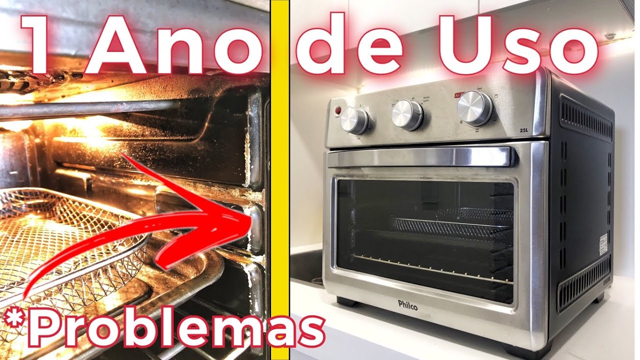 Avaliação UM ANO depois FORNO AIR FRY PHILCO PFE25I é bom ainda?