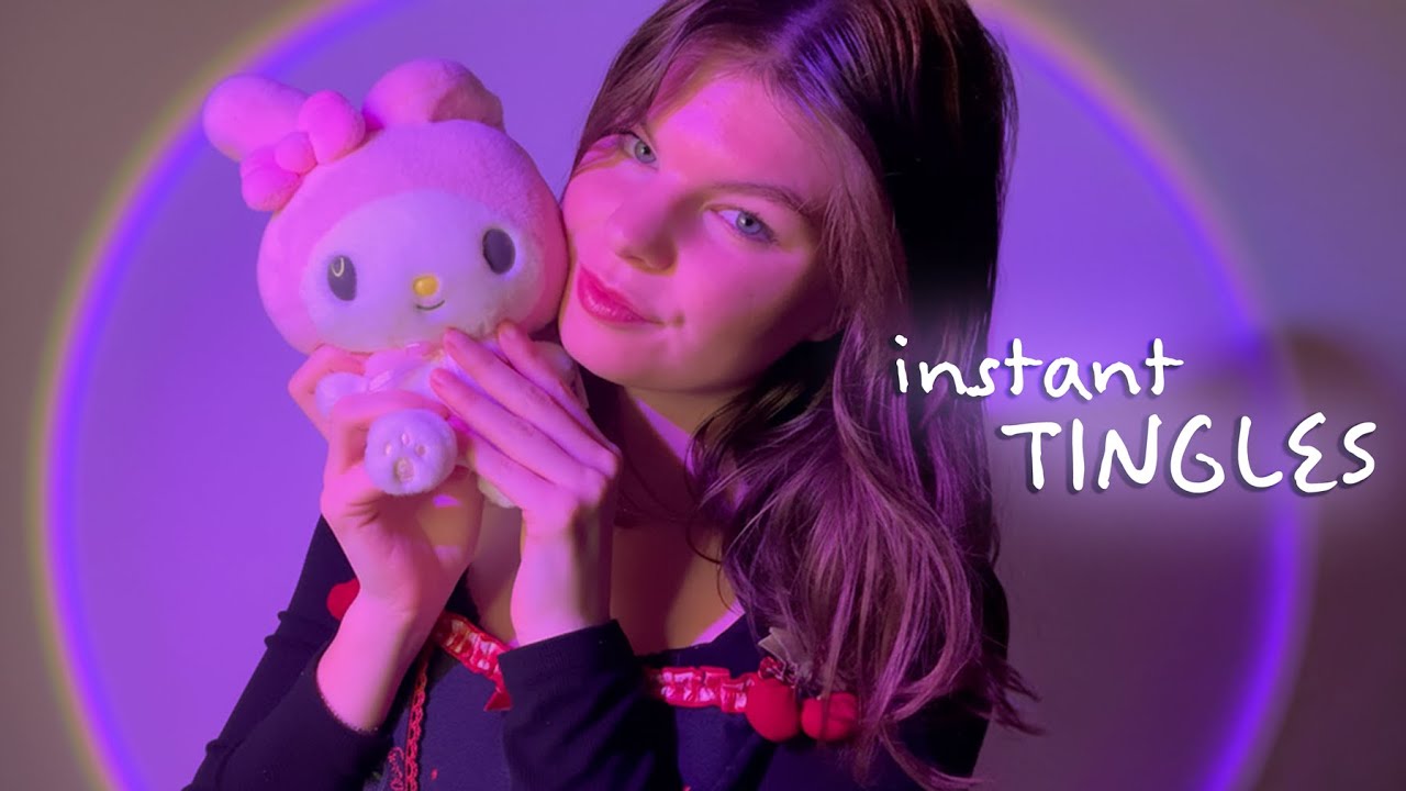 sleepy background ASMR triggers | tapping, scratching & mic brushing ✨