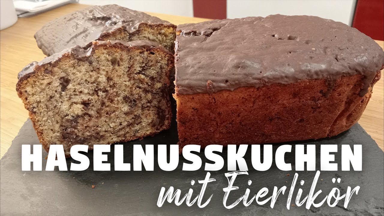Saftiger Haselnusskuchen mit Eierlikör | schnell und einfach backen