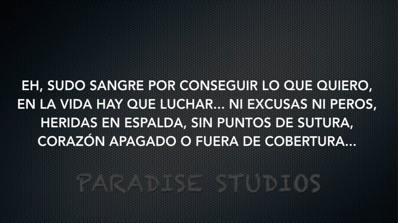 SOGE - DISTRUTTO - Letra