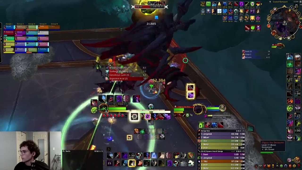 Mythic Ulgrax - Subtlety Rogue POV