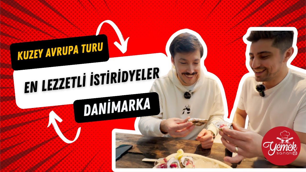 🦪 3 Ülke, 3 İstiridye! | İstiridye Tadımı Yemek Sanatı TV Kuzey Avrupa Turu #danimarka #gezirehberi