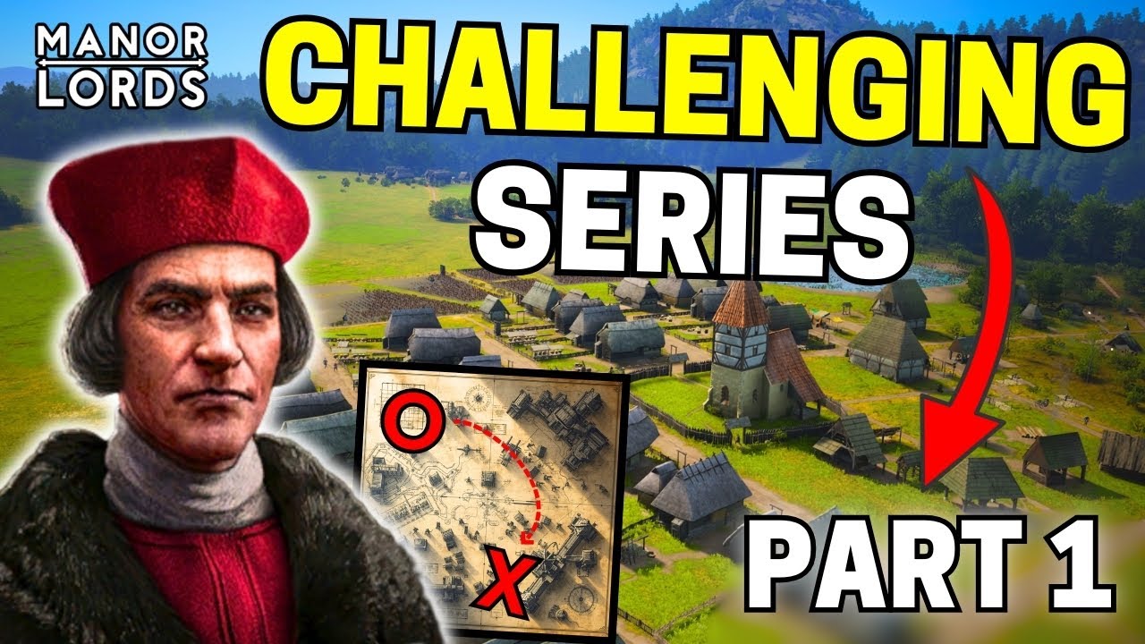 Restoring the Peace on Challenging (Part 1) – FULL Completion Run | Manor Lords