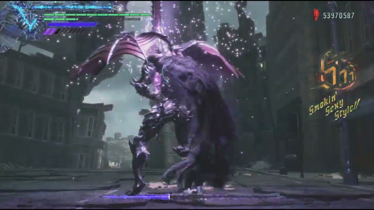 DEVIL MAY CRY 5 - Cavaliere Angelo Bossfight DMD Stylish Combat DMD