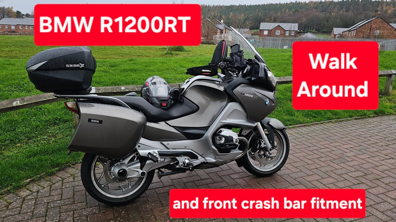 BMW R1200RT: осмотр, установка передней распорки двигателя и планы на будущее