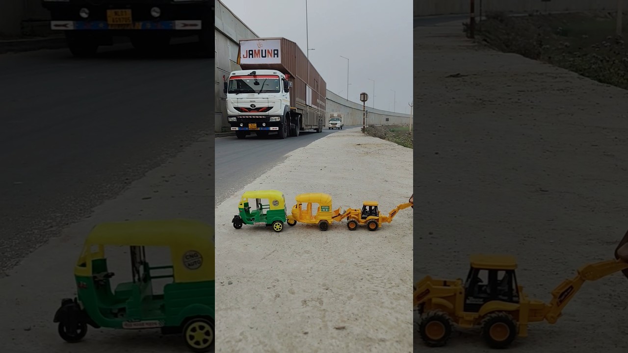 Remote Control Jcb And Dumper Truck Unboxing And Testing Short Video ||