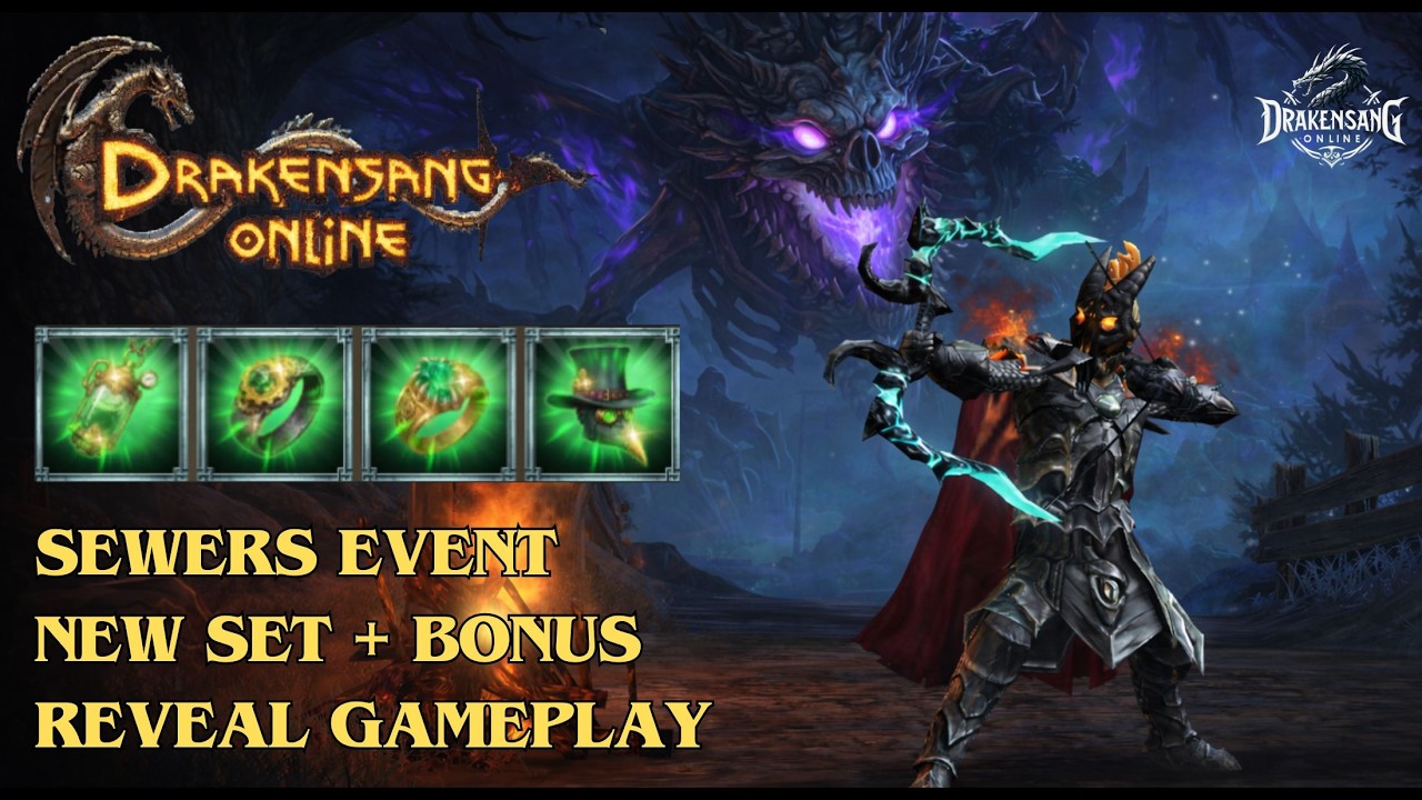 Drakensang Online - Sewers Event New Set + Bonus! Reveal Gameplay! DSO