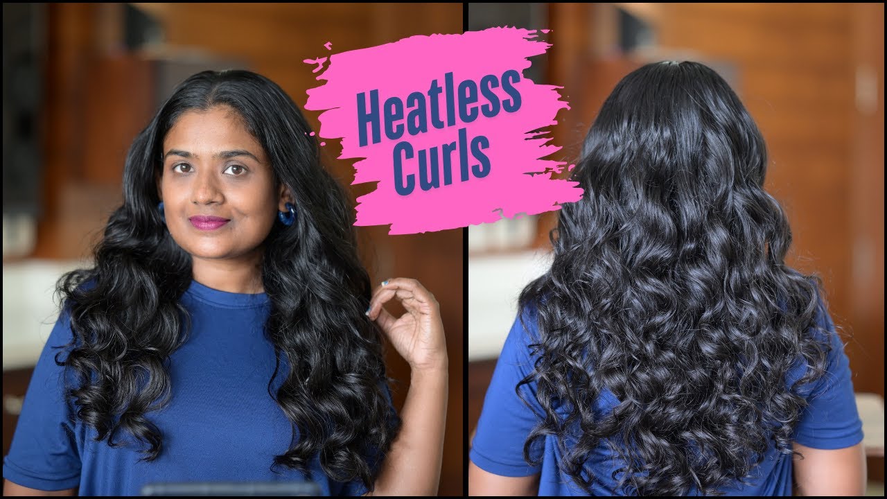 Heatless Curls Hair Tutorial | Styling Hair Without Heat
