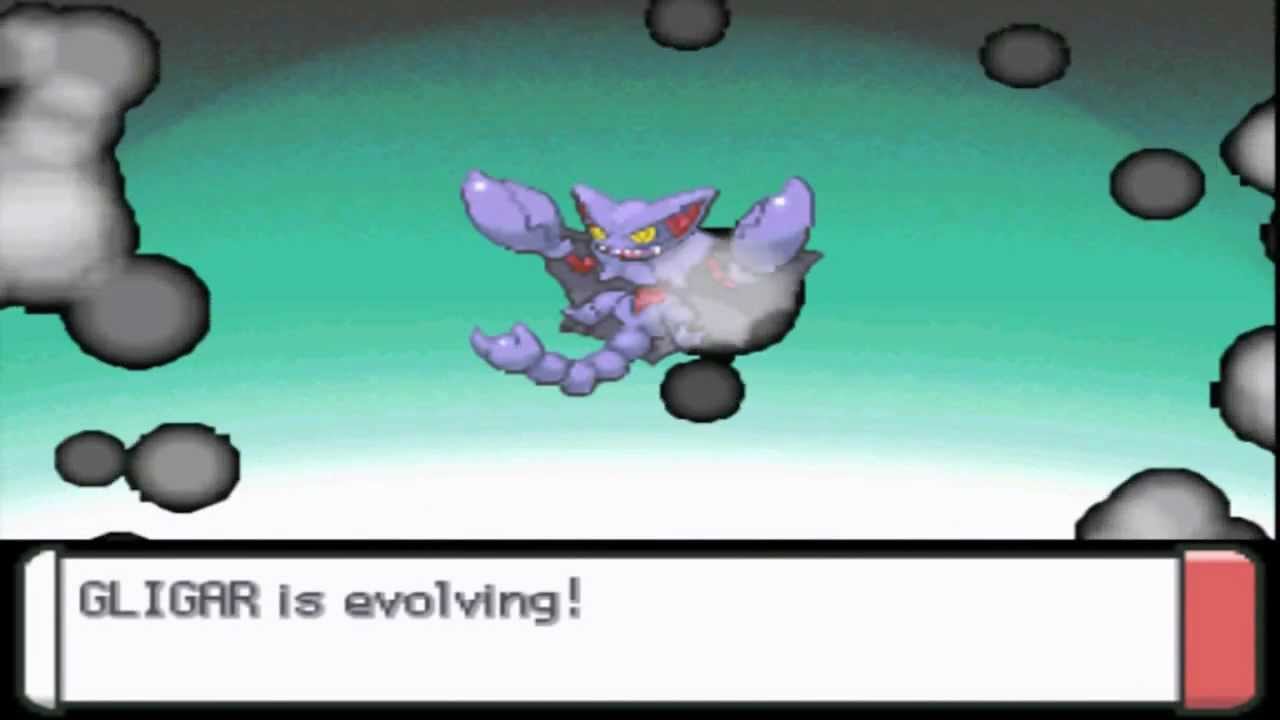 Ash's Gligar Evolves!