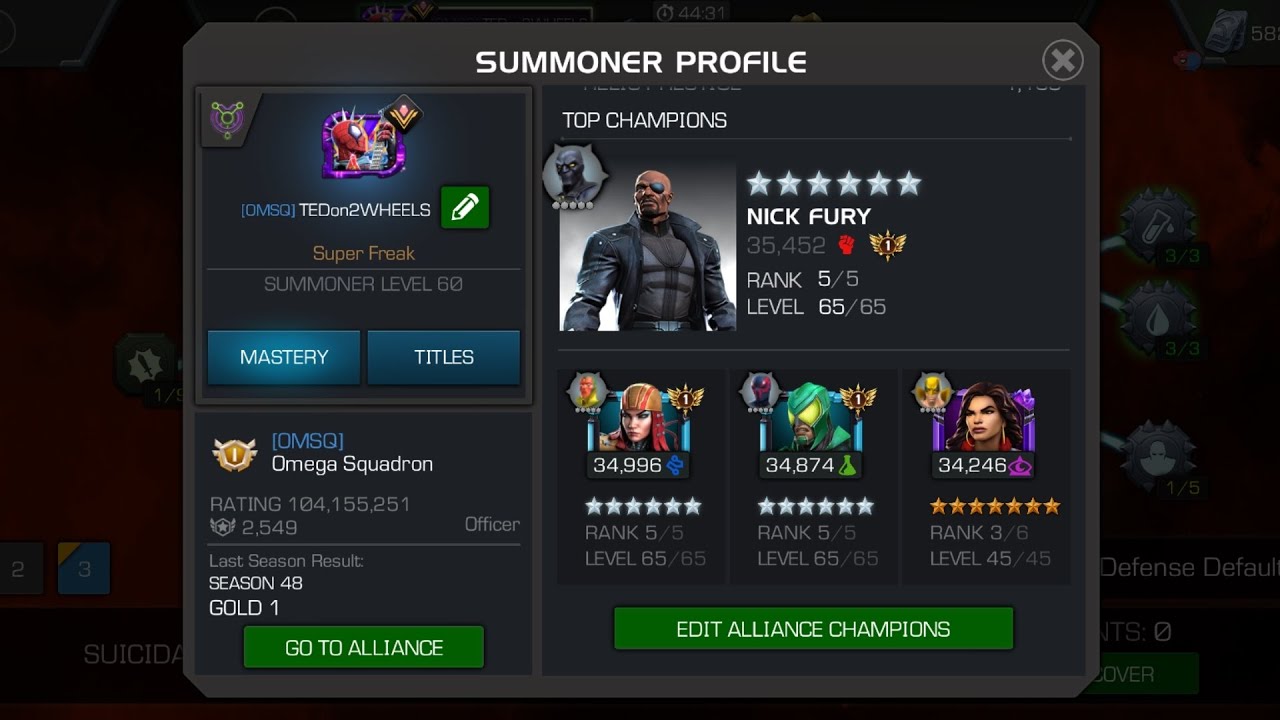 Quick Domino vs Maestro in raids