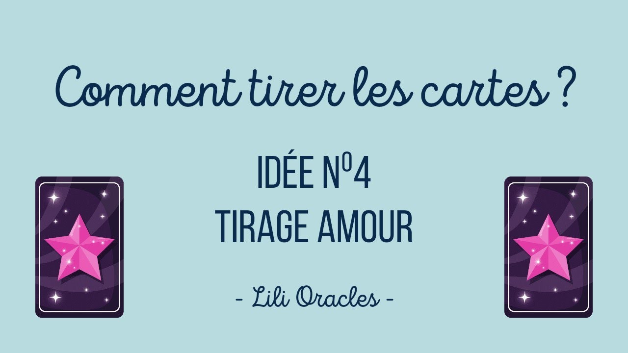 Oracle des miroirs ✨ Apprends à tirer les cartes ✨ Tirage Amour ❤️ à 5 cartes ✨