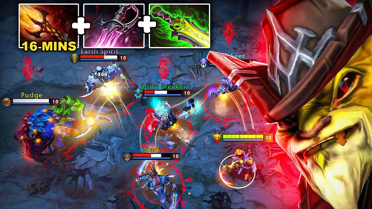 0 Cooldown Jinada Attack Bounty Hunter Max Speed Gold Stealer🔥🔥🔥31 Kills + Rampage | Dota 2