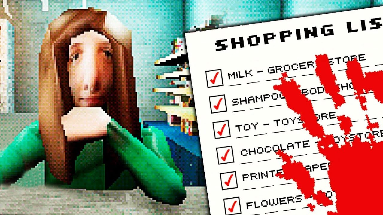 CUIDADO! Hay Un Hombre CREEPY Siguiendote, Ignorale y sigue haciendo La Compra! | The Shopping List