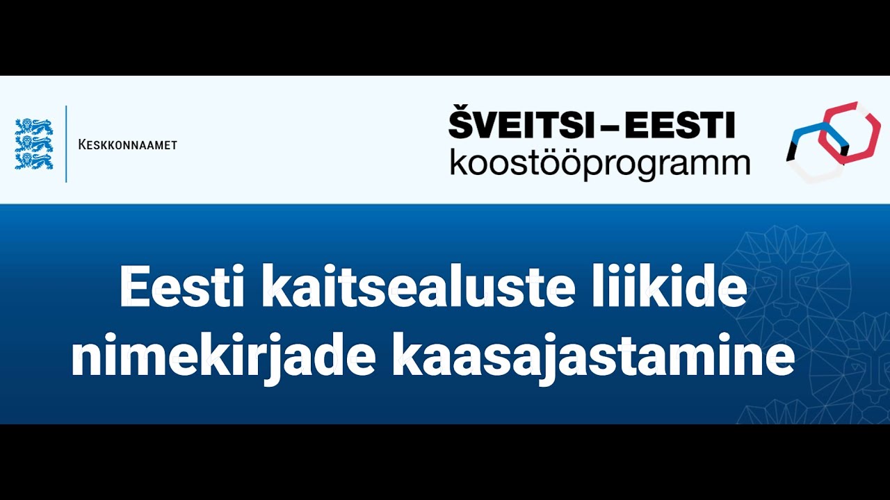 Marko Vainu (Keskkonnaamet): Järveelupaikade tegevuskava koostamine