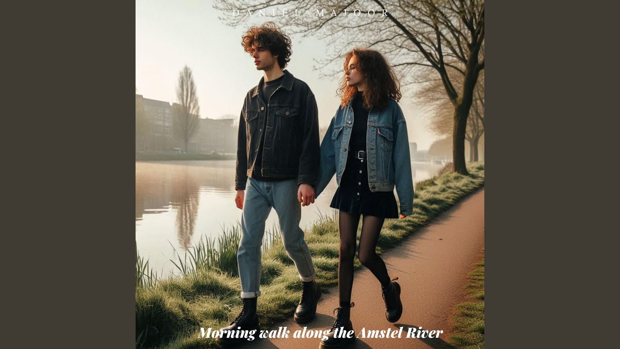 Morning walk along the Amstel River