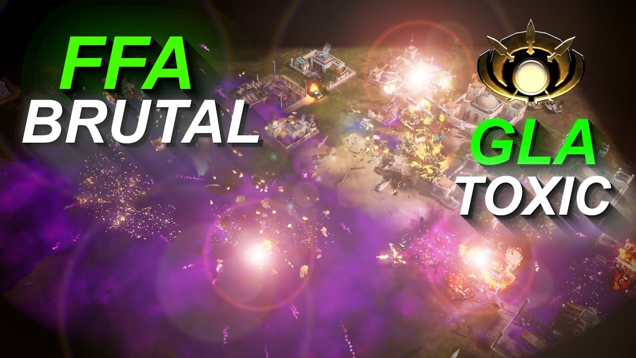 TOXIC HORDE – BRUTAL FFA | C&C Generals Evolution