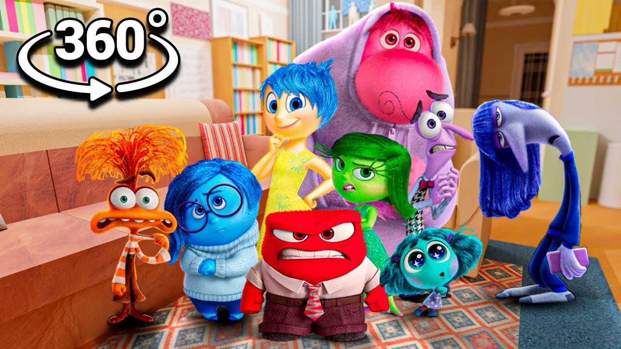 INSIDE OUT 360° Movie Compilation! VR