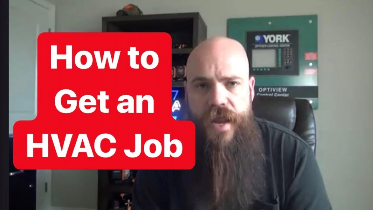 How to Get an HVAC Job: Applying Online, Preparing a Resume, Meeting People