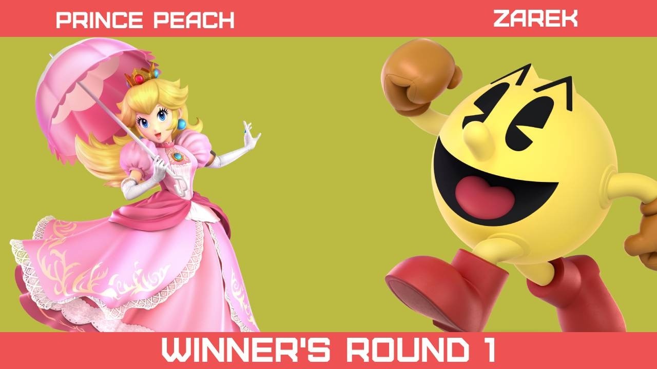 Prince Peach (Peach, Daisy) vs Zarek (Pac-Man) - Flashback Fightclub [239]