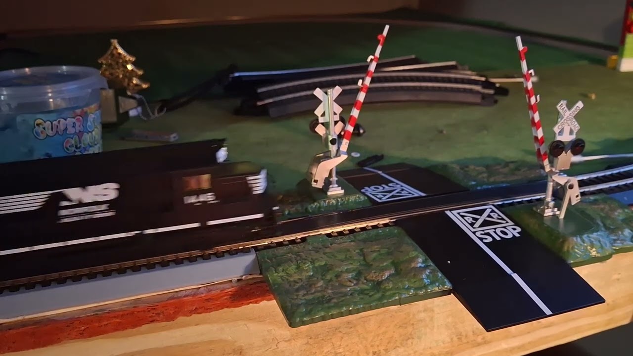 Ho scale train layout 