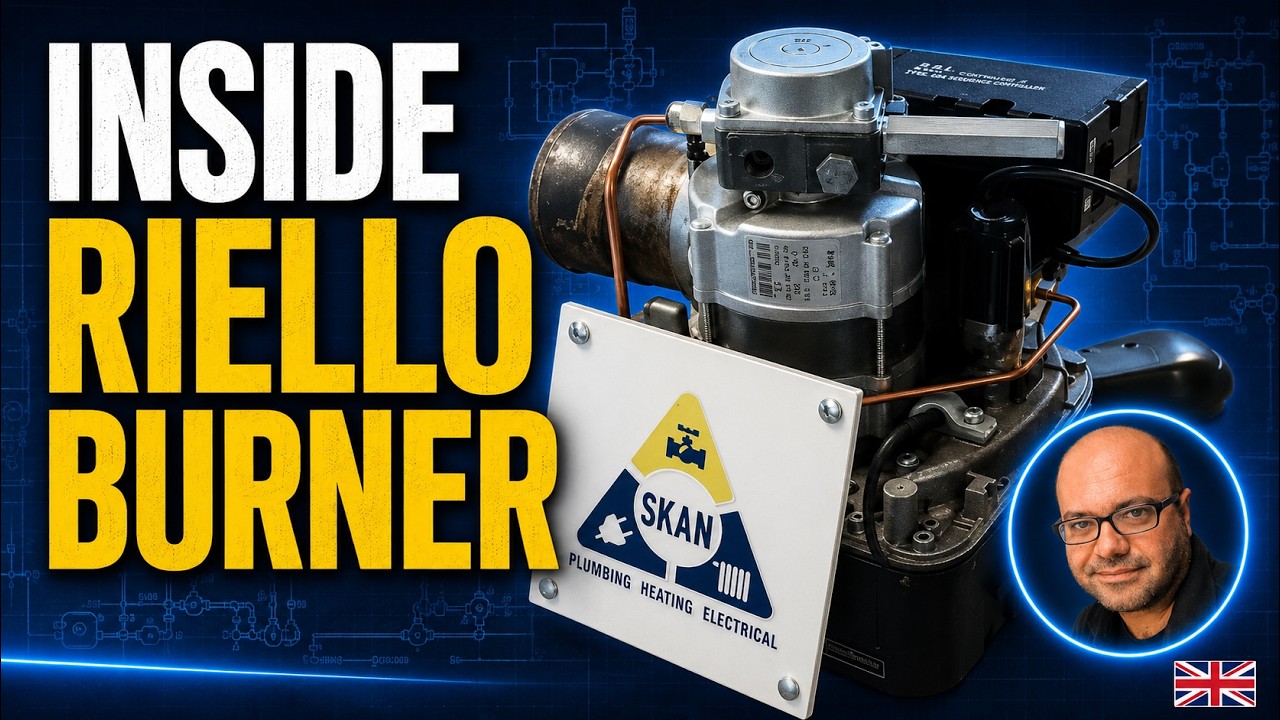 Inside the Riello Oil Burner | Diffuser & Key Parts Explained