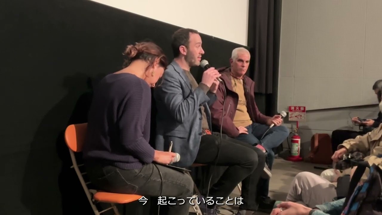 「映画で人命を救い紛争を終わらせたい」ブランド・クレーマー監督初日トークより