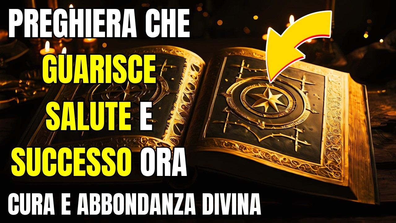 PREGHIERA POTENTE: VIVI OGGI STESSO IN ABBONDANZA E SALUTE!