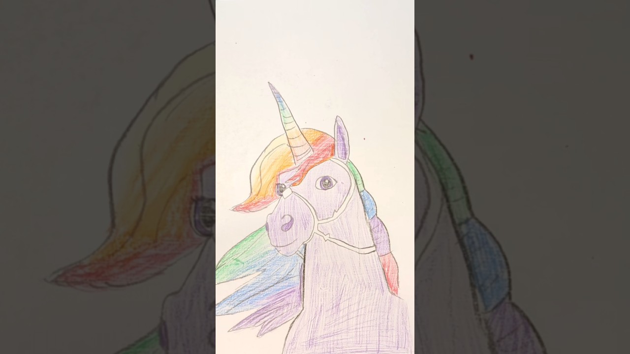 Wildstar Unicorn Academy #wildstar #unicornacademy #netflix #unicorn #art #drawing #shorts