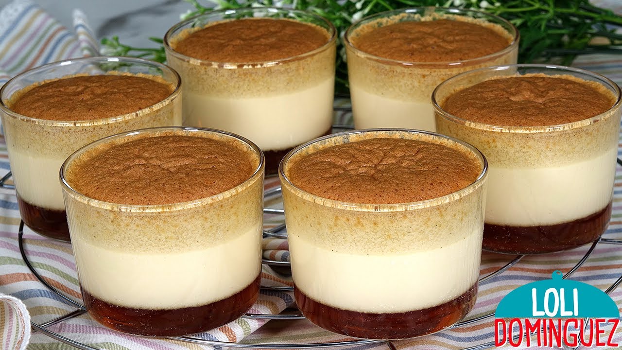 POSTRE FÁCIL EN 10 MINUTOS. Queda cremoso, suave y con un sabor delicioso - Loli Domínguez - Recetas