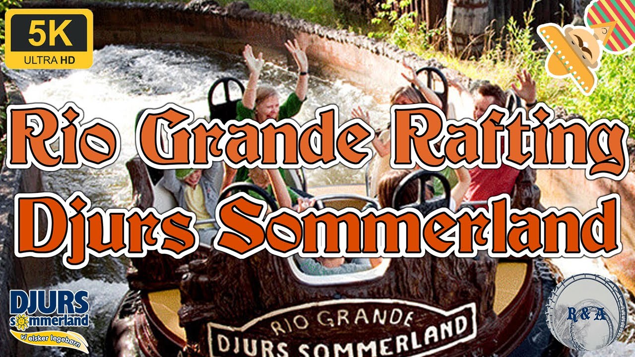Rio Grande Rafting onride/offride POV Djurs Sommerland 5K 60 fps