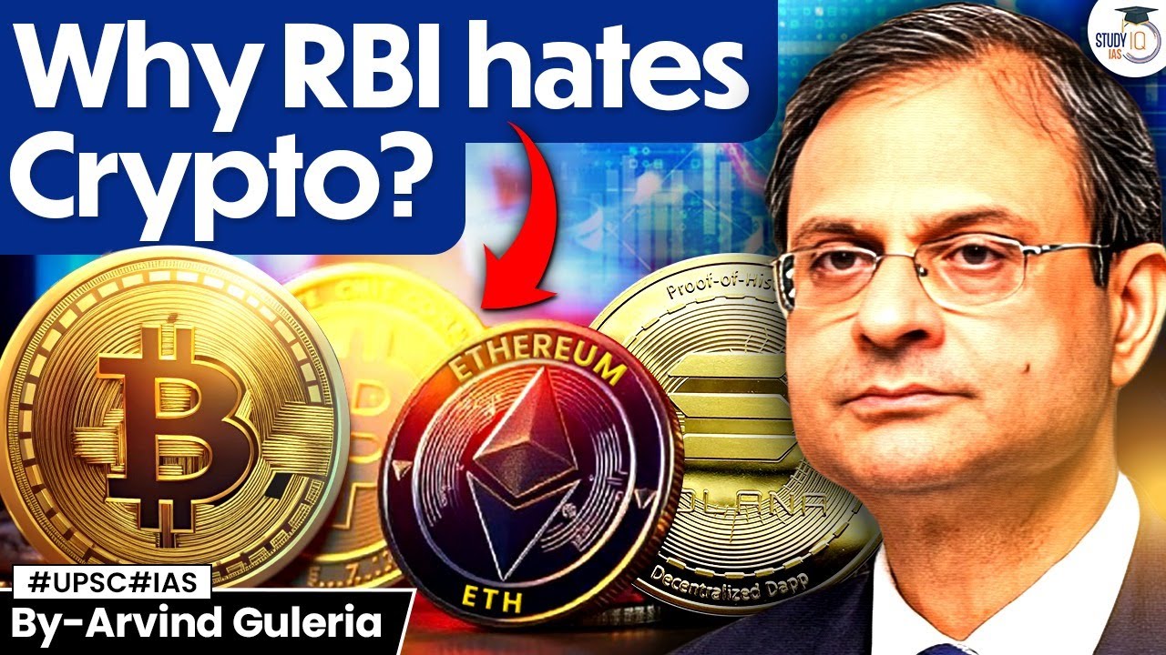 Crypto vs RBI: Cryptocurrency is threat to Economy or Tech Revolution? | Explained | StudyIQ IAS