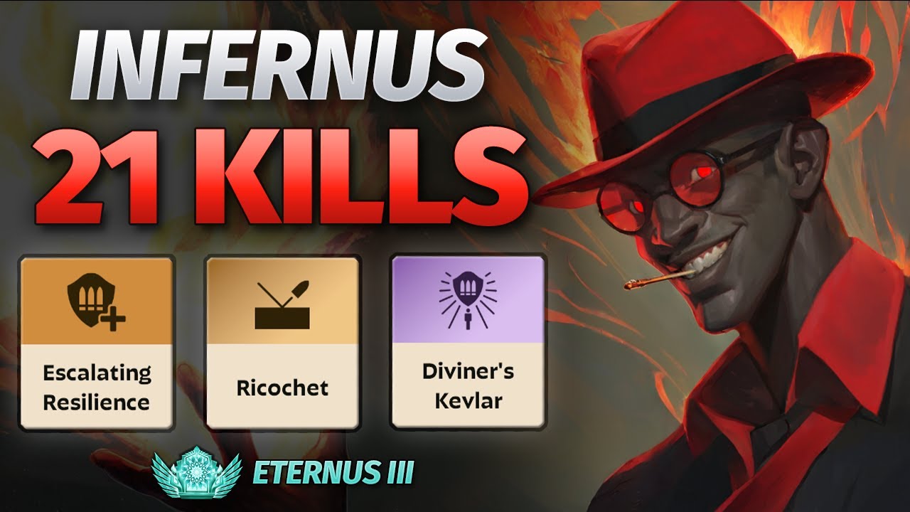 Infernus: HYBRID KILLS Build, Eternus Ranked Deadlock Replay