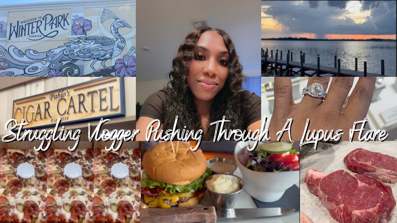 Day In The Life Of A Struggling Vlogger | Pushing A Through Lupus Flare