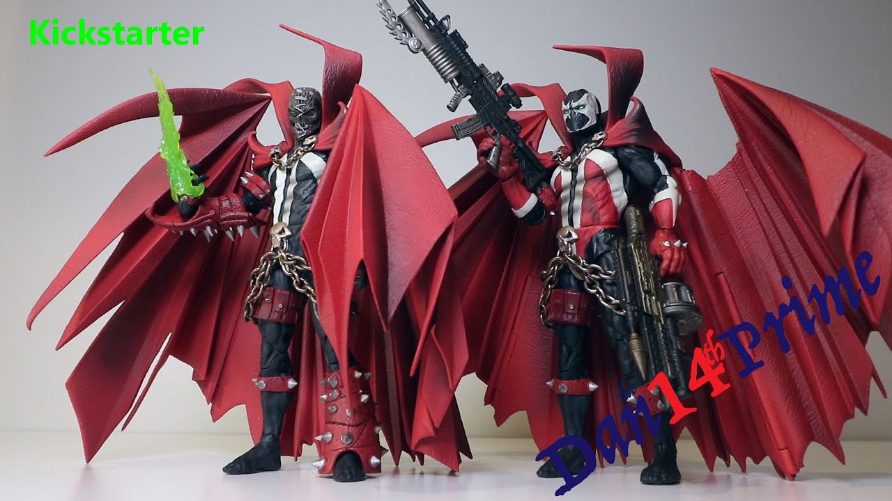 Spawn Kickstarter 3 Pack Trilogy - Classic Modern Artist Proof Action Figures