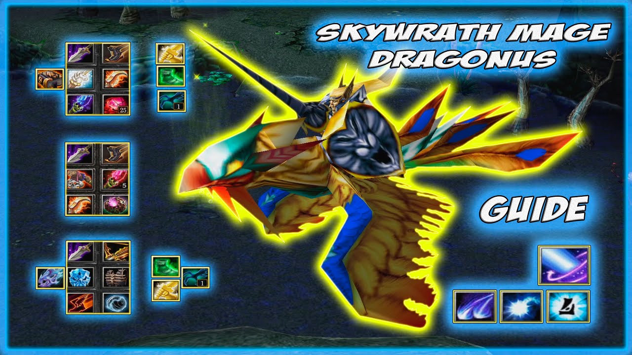 Skywrath Mage Dragonus Guide |80 минут пота, пришлось одеть куру что бы Вин | Кери Скай 1х9