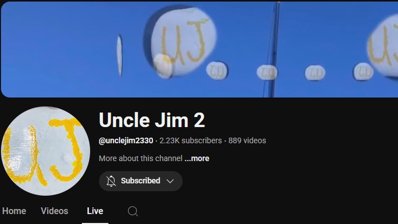 Are You Looking for Uncle Jim's Live Chat?