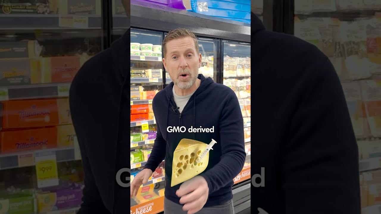 Is Your Cheese Hiding GMOs Manufactured By Pfizer? 🧀  #cheese #gmo #pfizer