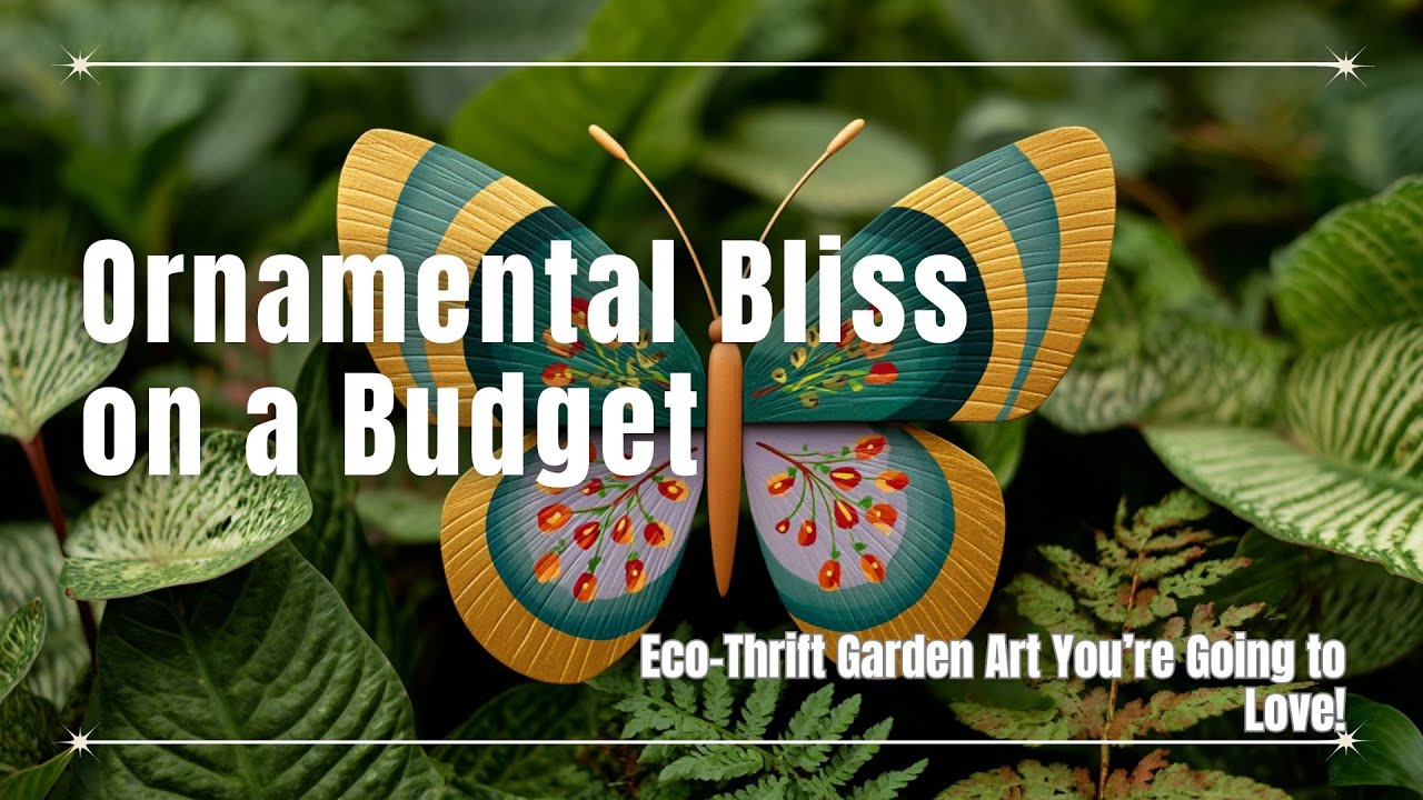 Ornamental Bliss on a Budget: Eco-Thrift Garden Art You’re Going to Love!
