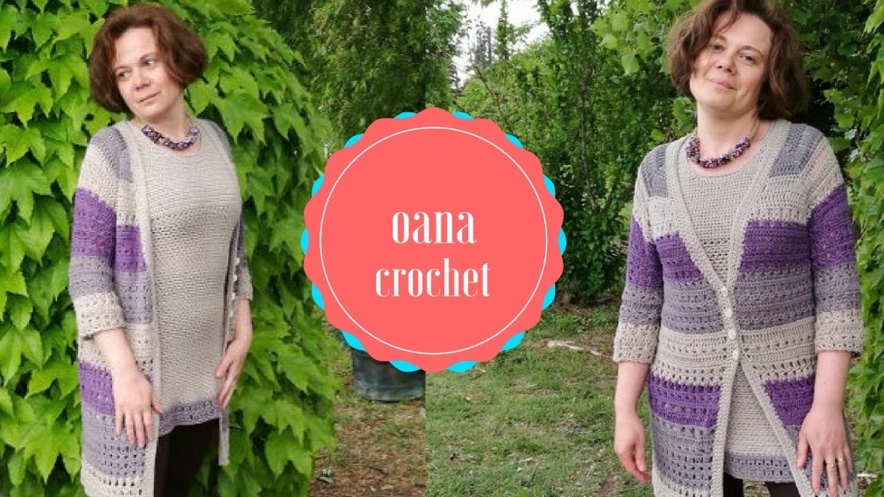Crochet duster for summer by Oana