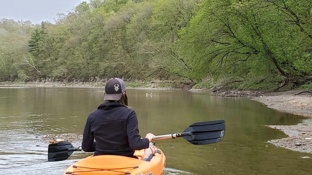 Turkey River, Fayette County, Iowa Kayaking Adventure
