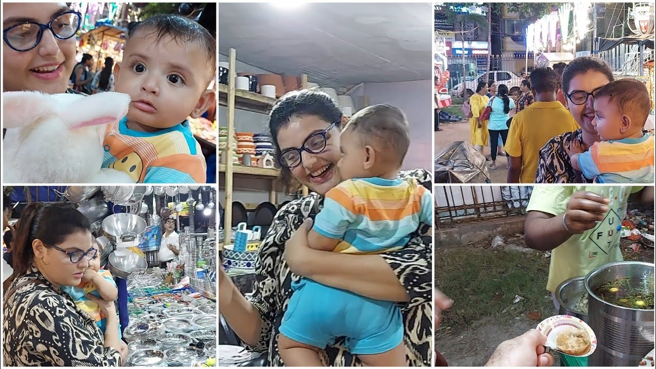 Outing with my 6 months Baby || visiting Mela with Poppins