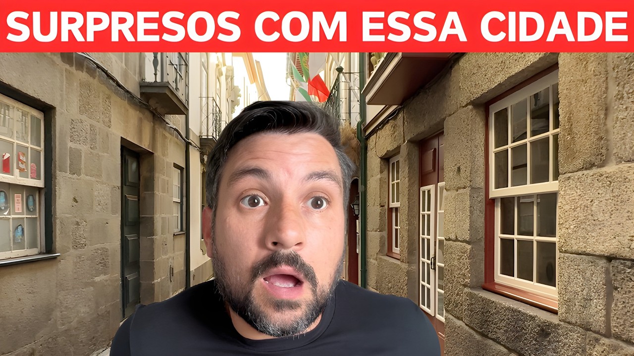 Você vai se SURPREENDER com GUIMARÃES – A cidade mais BONITA do norte de PORTUGAL!